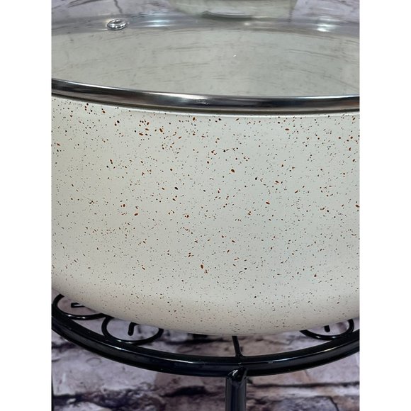 Master class 11” 2 Pc. Casserole Pan with Reddish Speckled - Picture 2 of 6